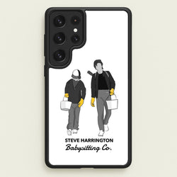 Steve Harrington Babysitting Co  - Stranger Things Phone Case for Galaxy S23 Ultra