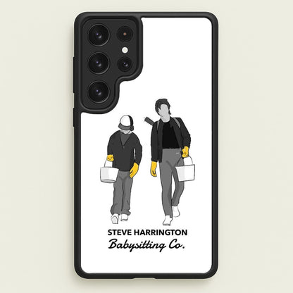 Steve Harrington Babysitting Co  - Stranger Things Phone Case for Galaxy S23 Ultra