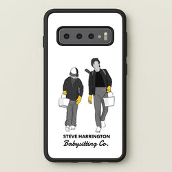 Steve Harrington Babysitting Co  - Stranger Things Phone Case for Galaxy S10 Plus