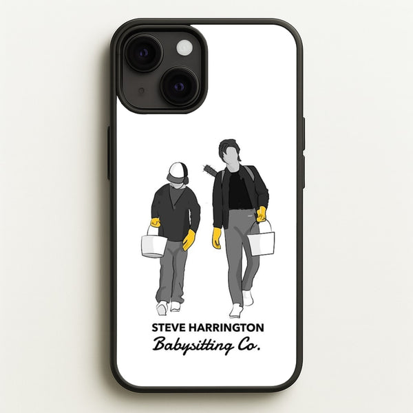 Steve Harrington Babysitting Co  - Stranger Things Phone Case for iPhone 13 Mini