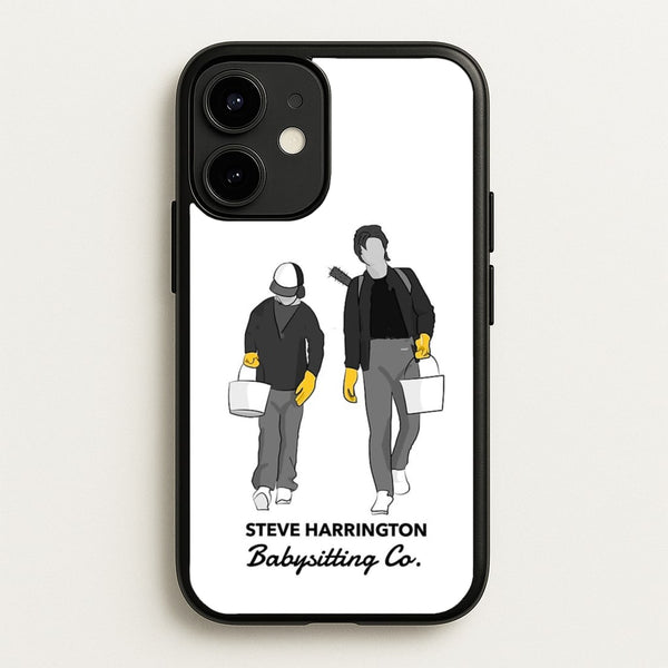 Steve Harrington Babysitting Co  - Stranger Things Phone Case for iPhone 12 Mini
