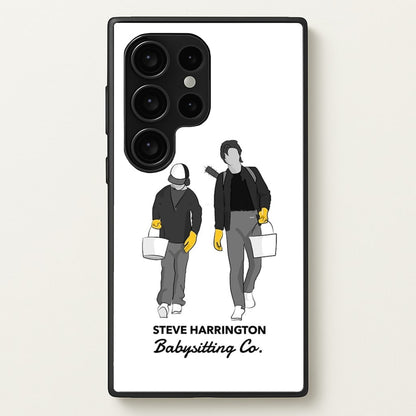 Steve Harrington Babysitting Co  - Stranger Things Phone Case for Galaxy S24 Ultra
