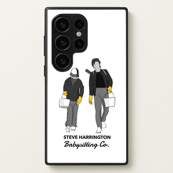 Steve Harrington Babysitting Co  - Stranger Things Phone Case for Galaxy S24 Ultra