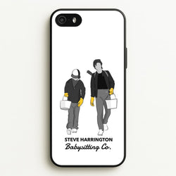 Steve Harrington Babysitting Co  - Stranger Things Phone Case for iPhone 5 / 5s / SE 2016