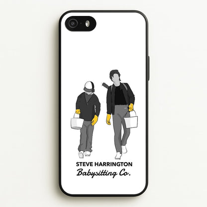Steve Harrington Babysitting Co  - Stranger Things Phone Case for iPhone 5 / 5s / SE 2016