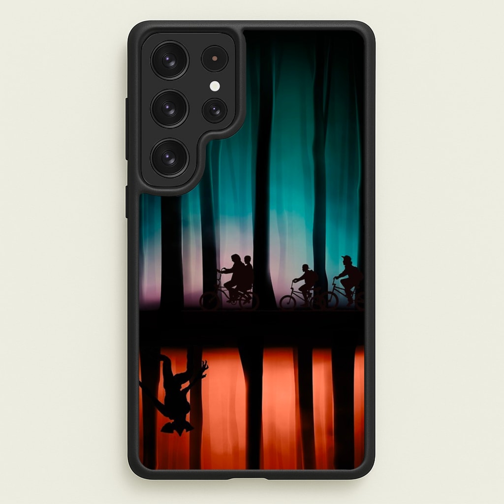 Stranger Upside Down  - Stranger Things Phone Case for Galaxy S22 Ultra