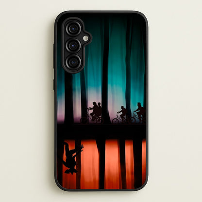 Stranger Upside Down  - Stranger Things Phone Case for Galaxy A54