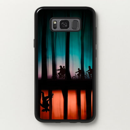 Stranger Upside Down  - Stranger Things Phone Case for Galaxy S8 Plus