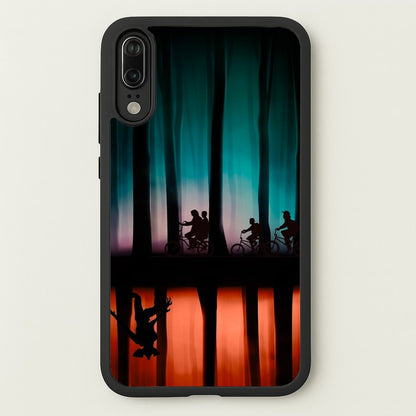 Stranger Upside Down  - Stranger Things Phone Case for Huawei P20