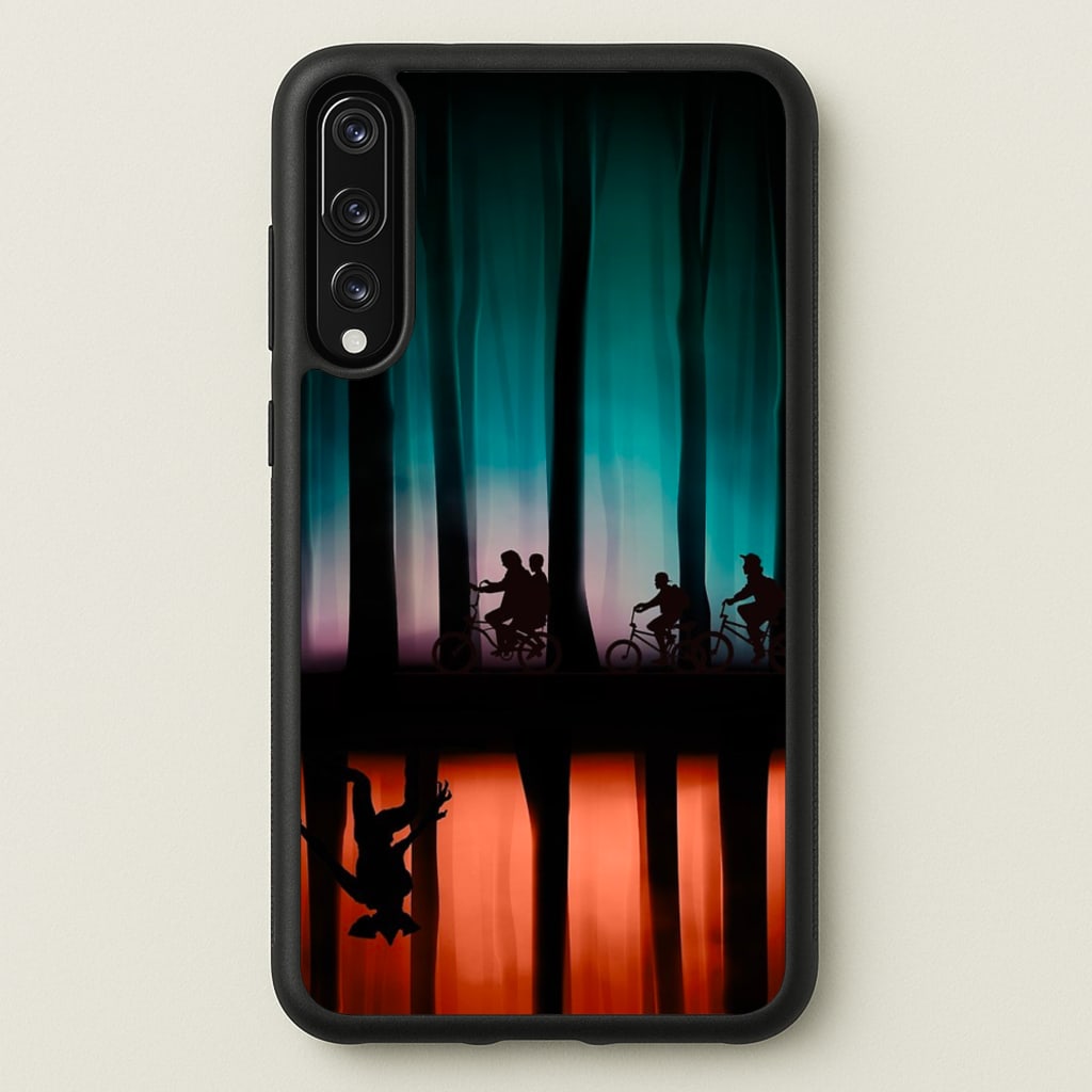 Stranger Upside Down  - Stranger Things Phone Case for Huawei P20 Pro