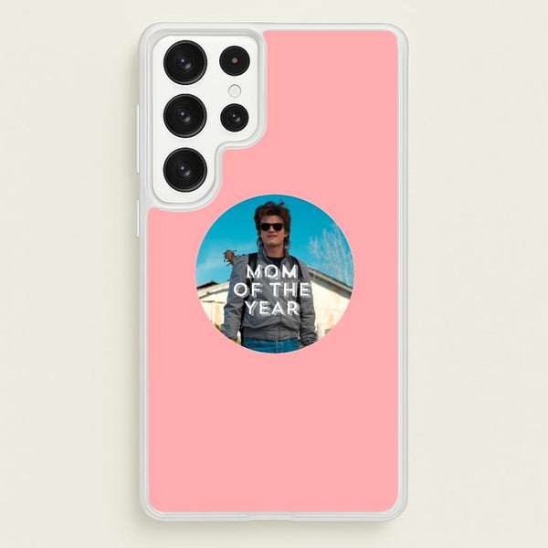 Steve Harrington - Mom Of The Year  - Stranger Things Phone Case for Galaxy S23 Ultra