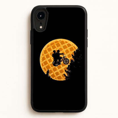 Eggo Moon  - Stranger Things Phone Case for iPhone XR