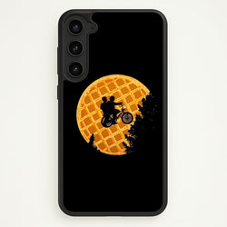 Eggo Moon  - Stranger Things Phone Case for Galaxy S23 Plus