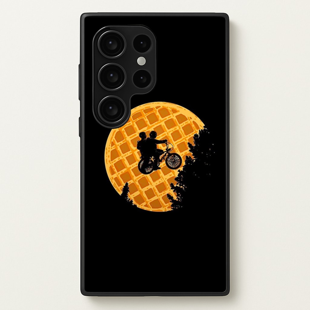 Eggo Moon  - Stranger Things Phone Case for Galaxy S24 Ultra