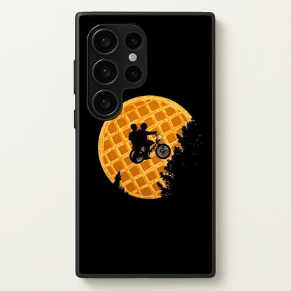 Eggo Moon  - Stranger Things Phone Case for Galaxy S24 Ultra