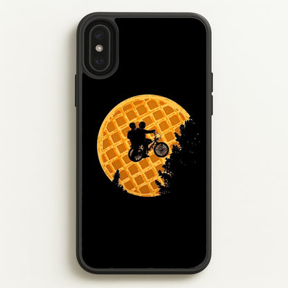 Eggo Moon  - Stranger Things Phone Case for iPhone XS Max