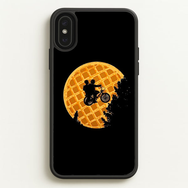 Eggo Moon  - Stranger Things Phone Case for iPhone XS Max