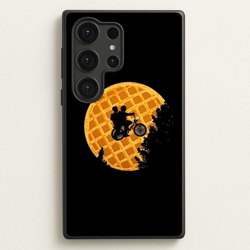 Eggo Moon  - Stranger Things Phone Case for Galaxy S25 Ultra