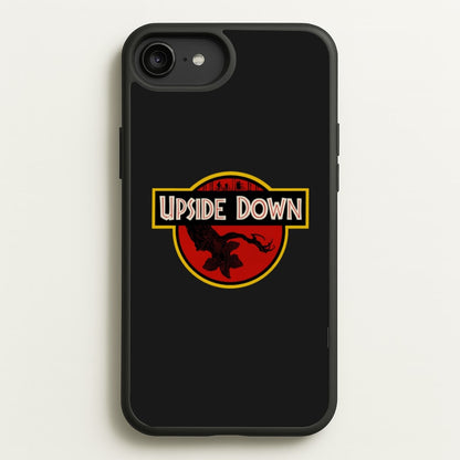 Upside Down - Jurassic Inspired Stranger  - Stranger Things Phone Case for iPhone 6 Plus / 7 Plus / 8 Plus