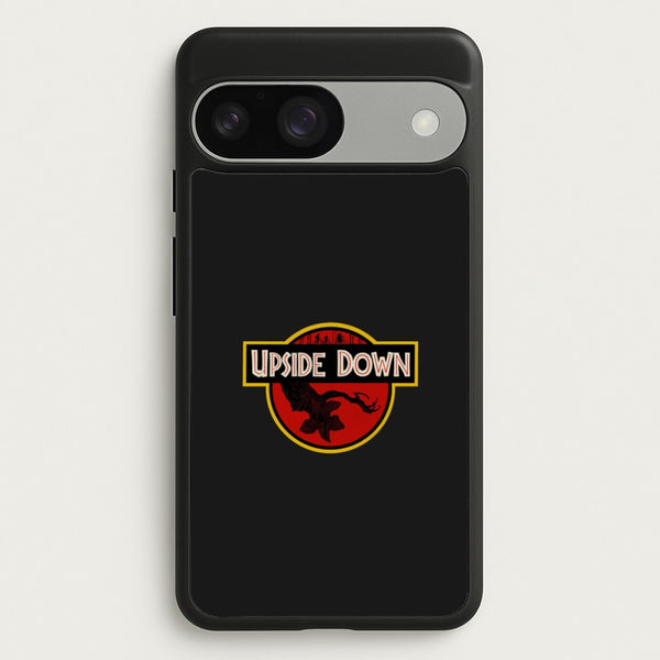 Upside Down - Jurassic Inspired Stranger  - Stranger Things Phone Case for Google Pixel 9 / 9 Pro