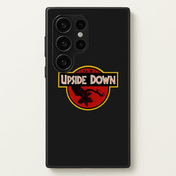 Upside Down - Jurassic Inspired Stranger  - Stranger Things Phone Case for Galaxy S24 Ultra