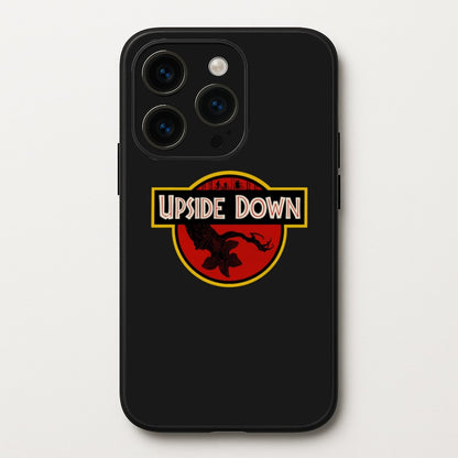 Upside Down - Jurassic Inspired Stranger  - Stranger Things Phone Case for iPhone 14 Pro