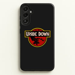 Upside Down - Jurassic Inspired Stranger  - Stranger Things Phone Case for Galaxy A36
