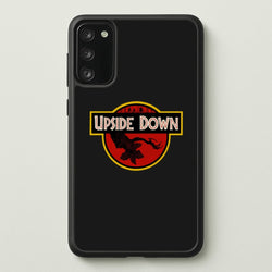 Upside Down - Jurassic Inspired Stranger  - Stranger Things Phone Case for Galaxy S20FE