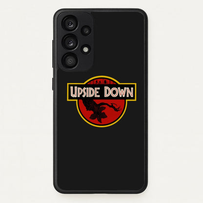 Upside Down - Jurassic Inspired Stranger  - Stranger Things Phone Case for Galaxy A33