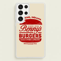 Benny's Burgers  - Stranger Things Phone Case for Galaxy S23 Ultra