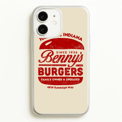Benny's Burgers  - Stranger Things Phone Case for iPhone 11