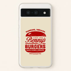 Benny's Burgers  - Stranger Things Phone Case for Google Pixel 8