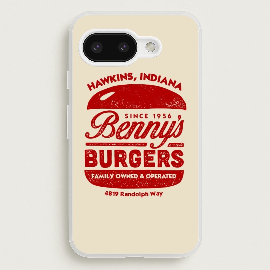 Benny's Burgers  - Stranger Things Phone Case for Google Pixel 9a