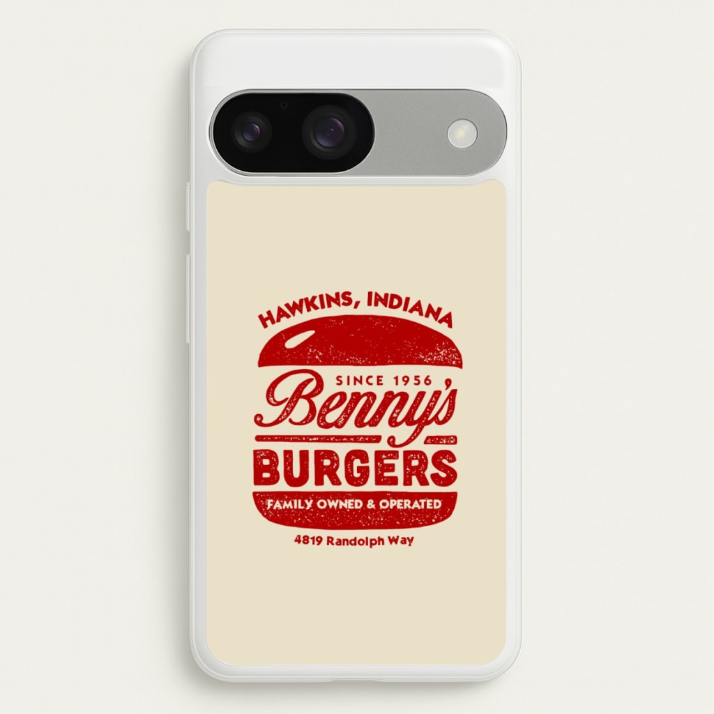 Benny's Burgers  - Stranger Things Phone Case for Google Pixel 9 / 9 Pro