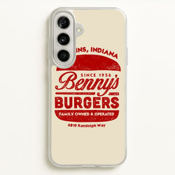 Benny's Burgers  - Stranger Things Phone Case for Galaxy A56