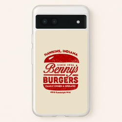 Benny's Burgers  - Stranger Things Phone Case for Google Pixel 7a
