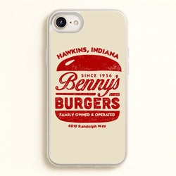 Benny's Burgers  - Stranger Things Phone Case for iPhone 6 Plus / 7 Plus / 8 Plus