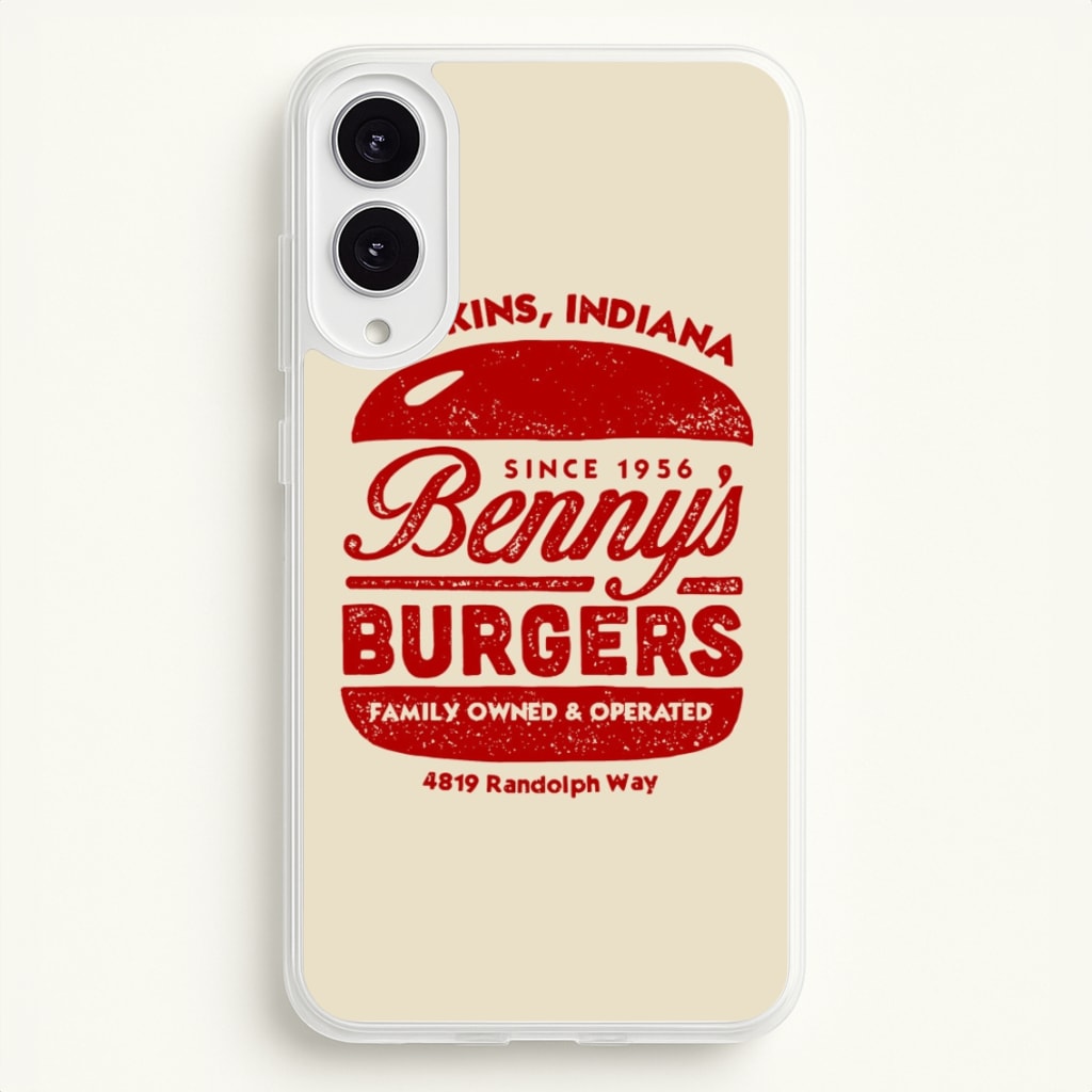 Benny's Burgers  - Stranger Things Phone Case for Galaxy S25 Edge