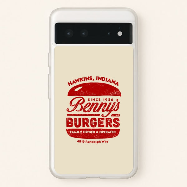 Benny's Burgers  - Stranger Things Phone Case for Google Pixel 6