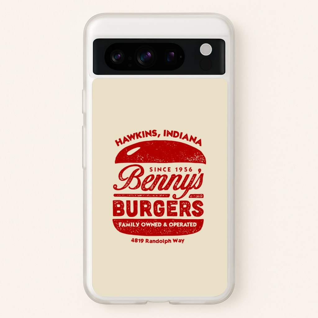 Benny's Burgers  - Stranger Things Phone Case for Google Pixel 8 Pro