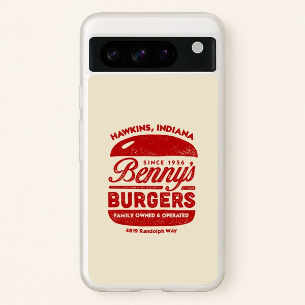 Benny's Burgers  - Stranger Things Phone Case for Google Pixel 8 Pro