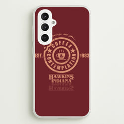 Coffee Contemplation  - Stranger Things Phone Case for Galaxy S23FE
