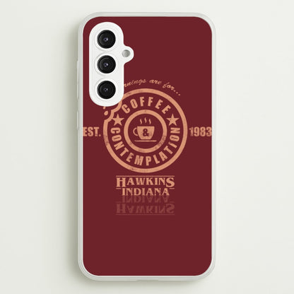Coffee Contemplation  - Stranger Things Phone Case for Galaxy S23FE