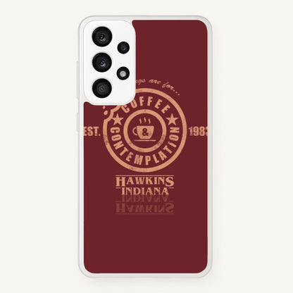 Coffee Contemplation  - Stranger Things Phone Case for Galaxy A33