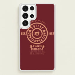 Coffee Contemplation  - Stranger Things Phone Case for Galaxy S23 Ultra