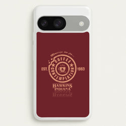 Coffee Contemplation  - Stranger Things Phone Case for Google Pixel 9 / 9 Pro