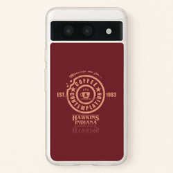Coffee Contemplation  - Stranger Things Phone Case for Google Pixel 8a