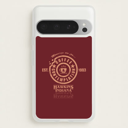 Coffee Contemplation  - Stranger Things Phone Case for Google Pixel 9 Pro XL