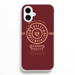 Coffee Contemplation  - Stranger Things Phone Case for iPhone 16 Plus