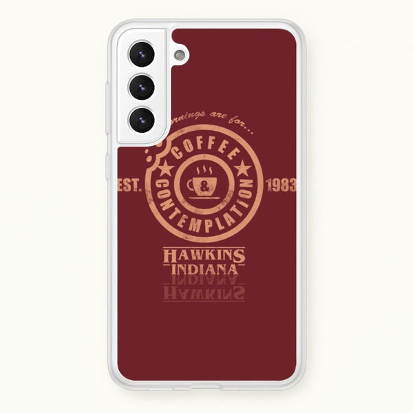 Coffee Contemplation  - Stranger Things Phone Case for Galaxy S21